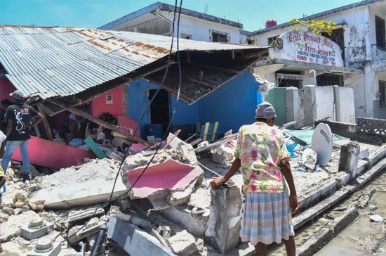 زلزال هايتى المدمر