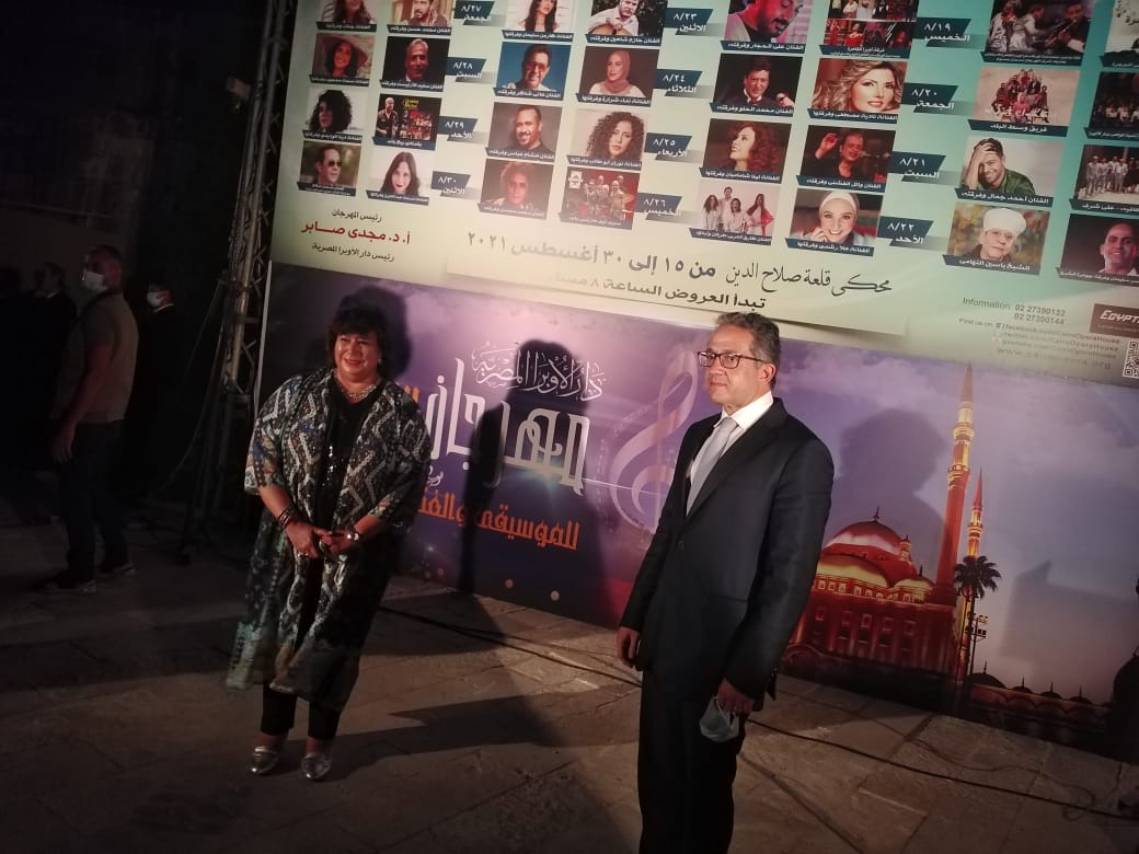 إيناس عبدالدايم  مهرجان القلعة يضيء الساحة الغنائية في مصر  (6)