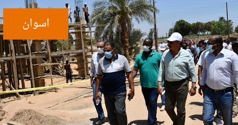 مشروعات حياة كريمة فى أسوان مشروعات حياة كريمة فى أسوان