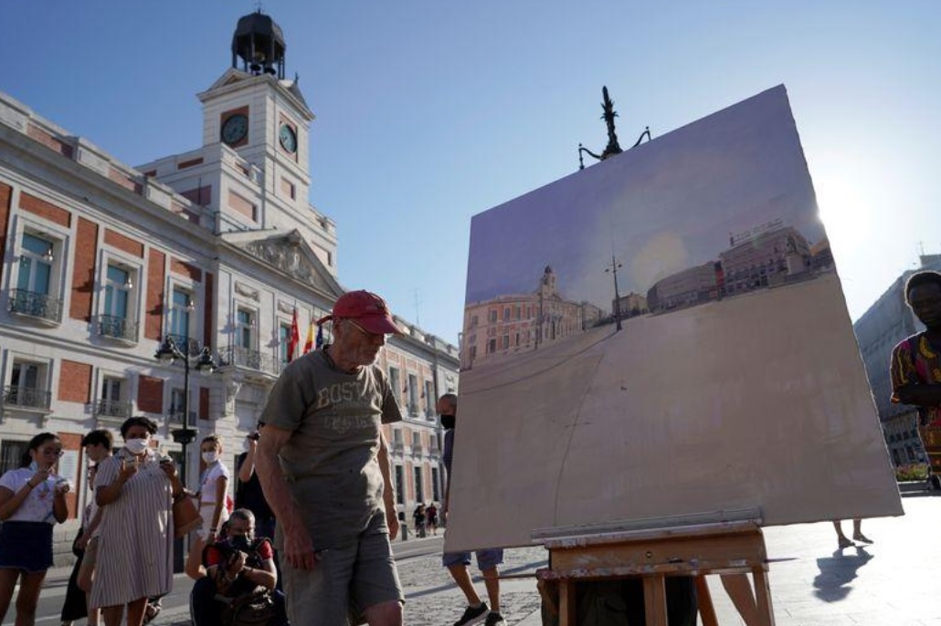 أنطونيو لوبيز يرسم المدينة