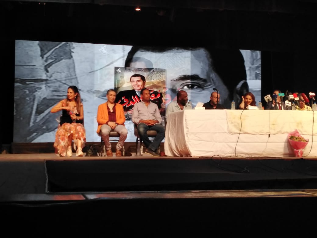 مؤتمر صحفي لمسرحية زقاق المدق بحضور أبطاله  (5)
