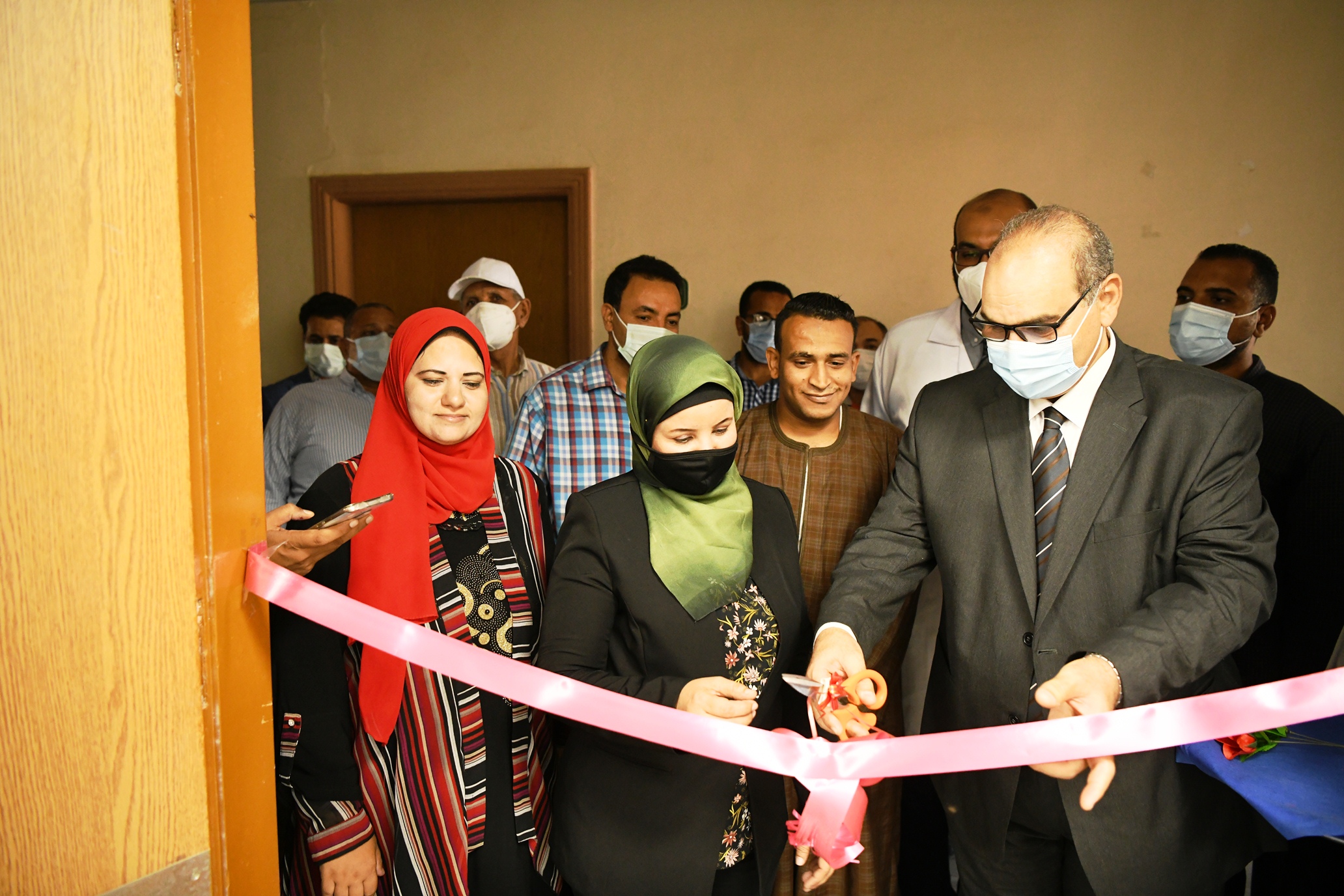 افتتاح مبنى العيادات داخل مستشفى قفط التعليمى