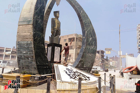 جانب-من-ميدان-زويل-بمدينة-دسوق