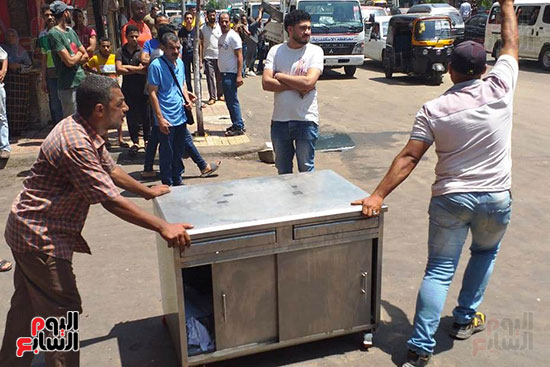 حملات مكبرة لإزالة الإشغالات شرق الإسكندرية (2)