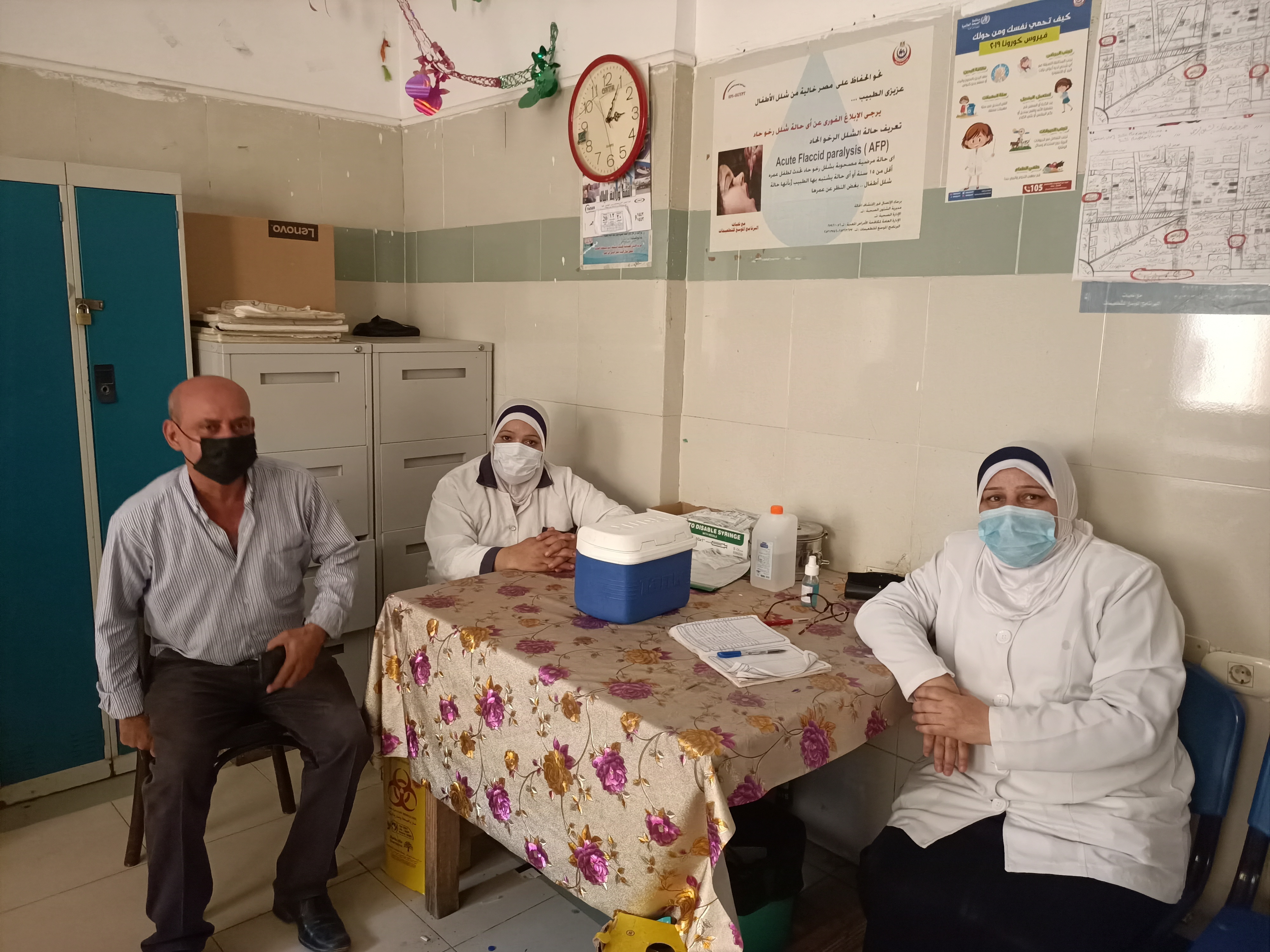 مكاتب الصحة تواصل تطعيم المواطنين بلقاح كورونا بالمنوفية