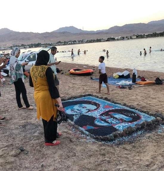 صورة الرحلة دلال عبد العزيز وزوجها سمير غانم