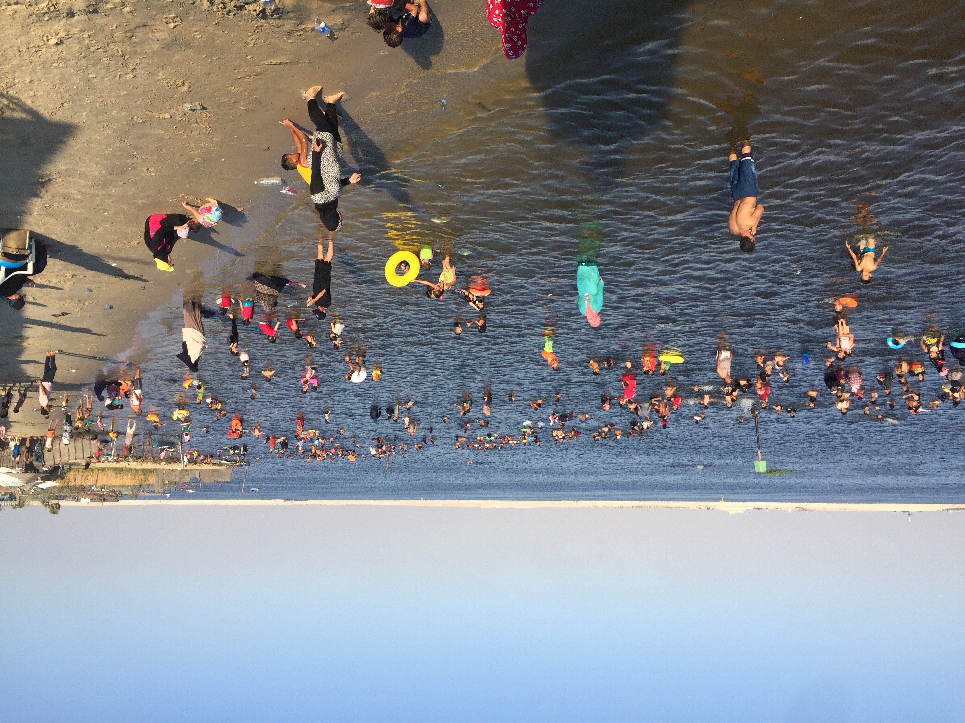 اقبال المصاطفين على شواطئ الاسماعيلية  (3)