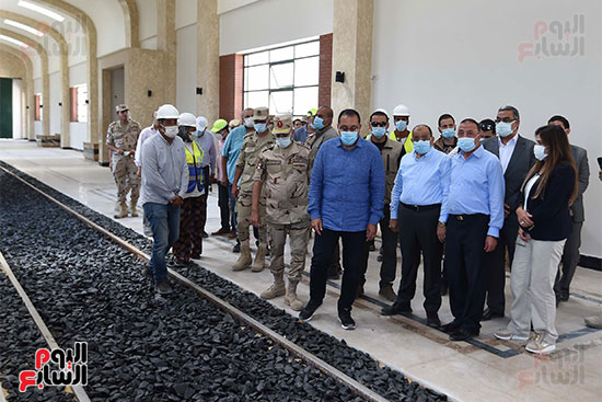 مصطفى مدبولي رئيس مجلس الوزراء خلال زيارته اليوم لمحافظة الإسكندرية (4)