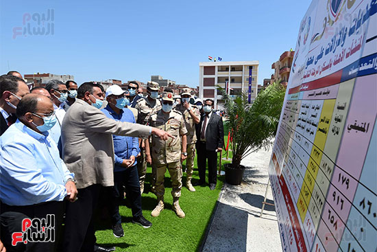 مصطفى مدبولى رئيس الوزراء يتفقد عددا من المشروعات بالإسكندرية (11)