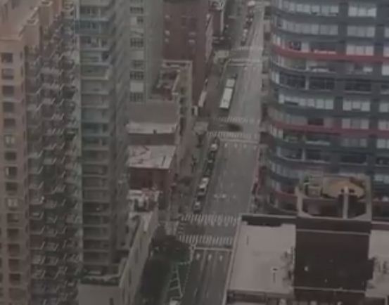 شوارع نيويورك بدون سيارات
