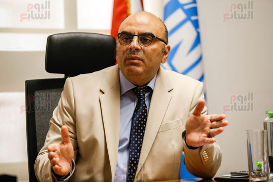 الدكتور باسل الخطيب ممثل الأمم المتحدة للتنمية الصناعية (1)