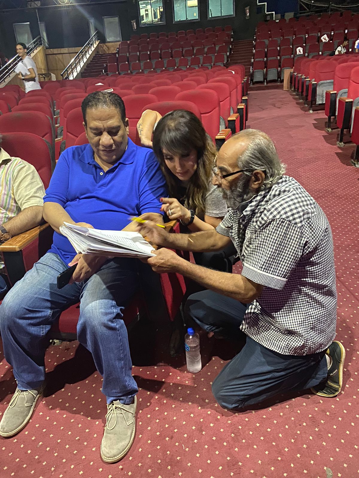 امل رزق وعادل عبده