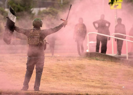 اشتباكات بورتلاند