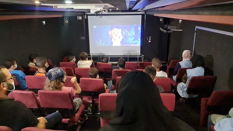 أتوبيس السينما فى غزة (6)