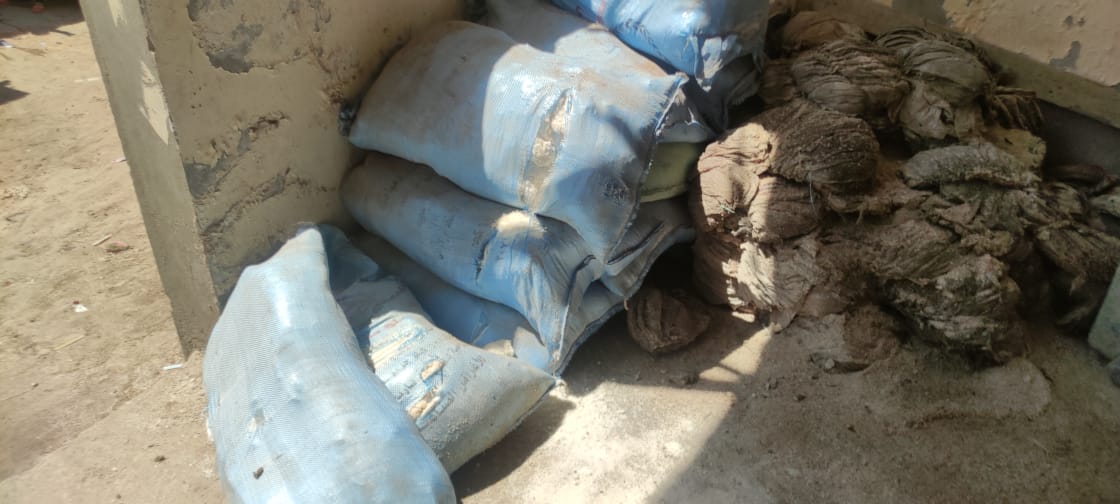 المضبوطات بالحملة المضبوطات بالحملة