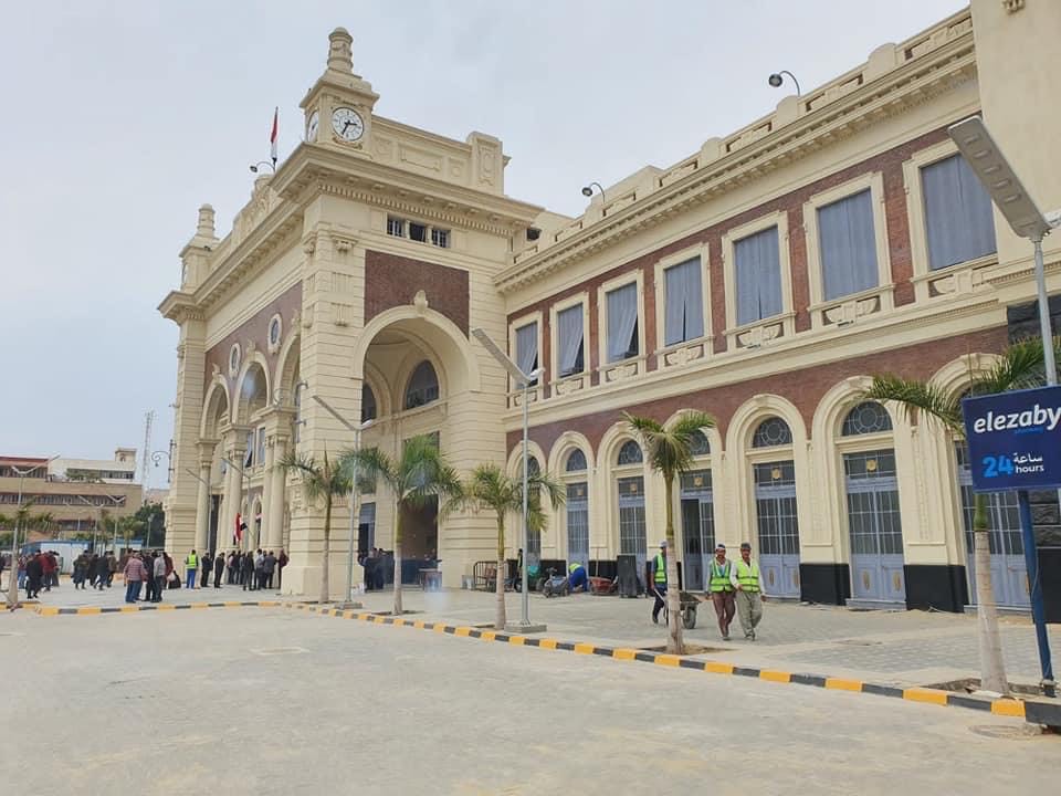 محطة سكة حديد  الإسكندرية