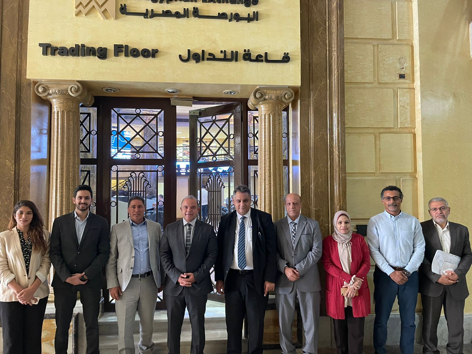 رئيس البورصة وقيادات الشركات الناشئة