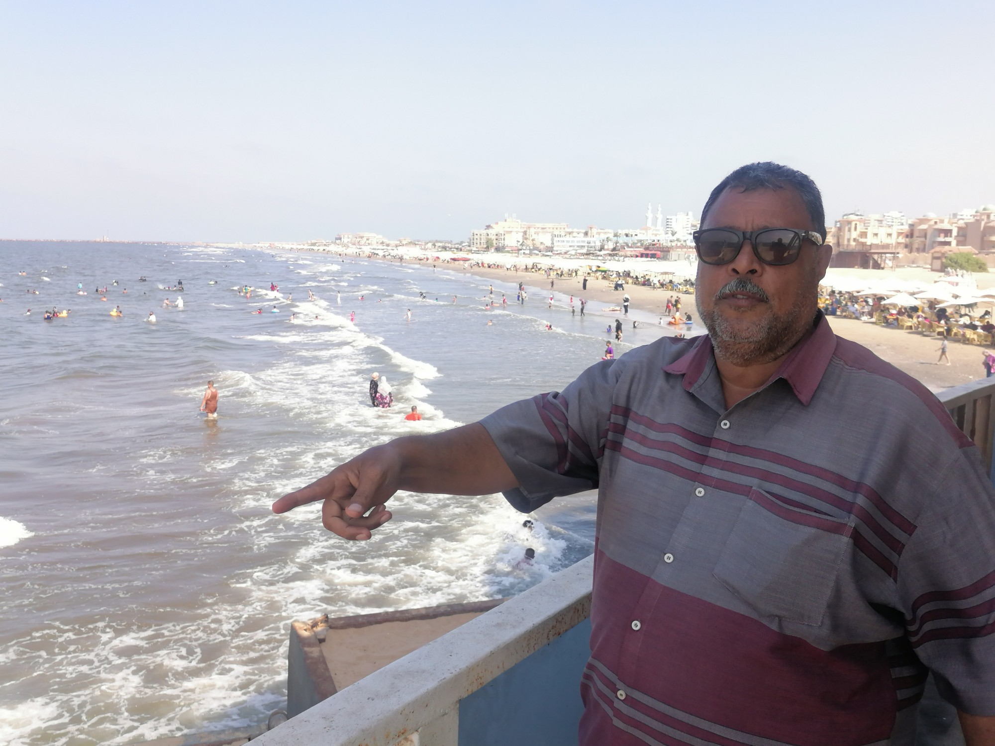 مدير إدارة الشاطئ ببورسعيد