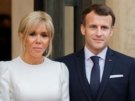 الرئيس الفرنسى وزوجته