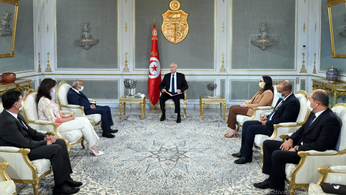 لقاء الرئيس التونسي