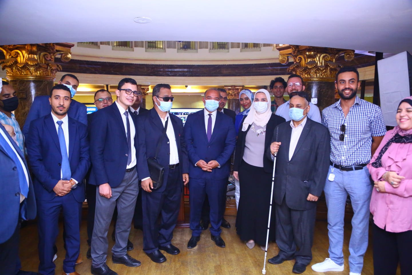 جانب من الاحتفال جانب من الاحتفال