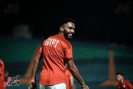 حسين الشحات لاعب المنتخب الوطني