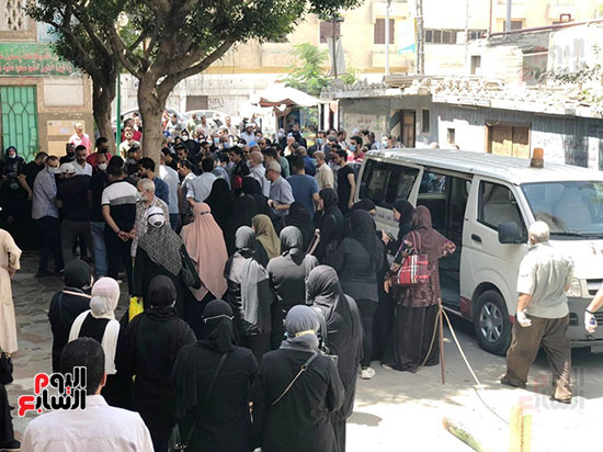 تشييع جثمان لاعبة الجودو رنا وائل بالمنصورة