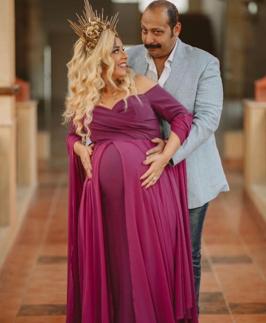 محمد ثروت وزوجته (2)