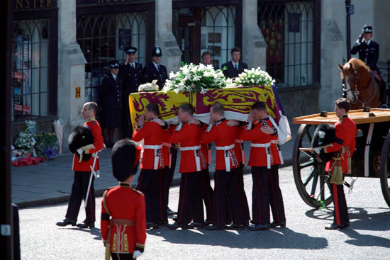 جنازة الأميرة ديانا