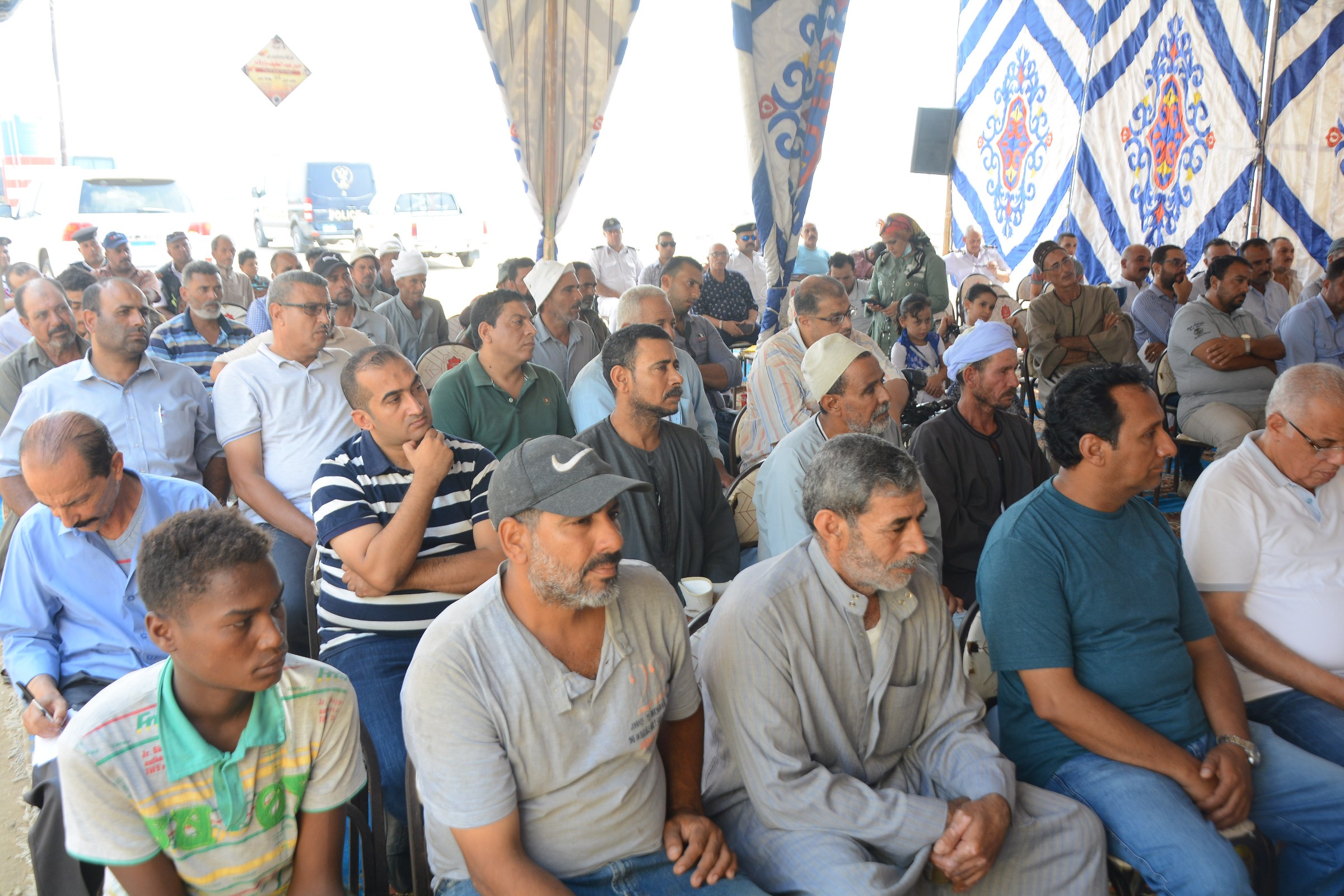 اجتماع المحافظ ومزارعي شرق بورسعيد