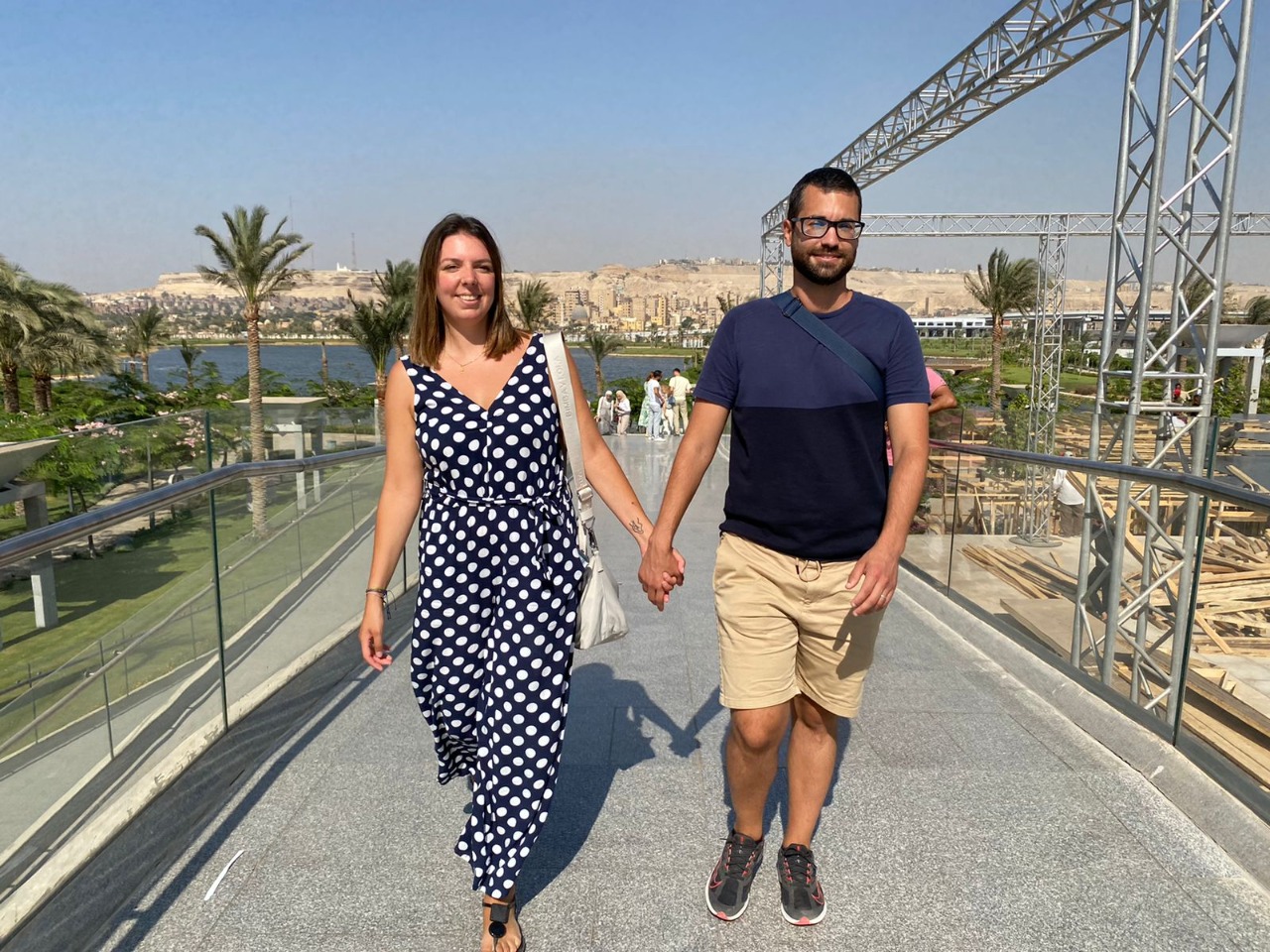 العروسان في متحف الحضارة