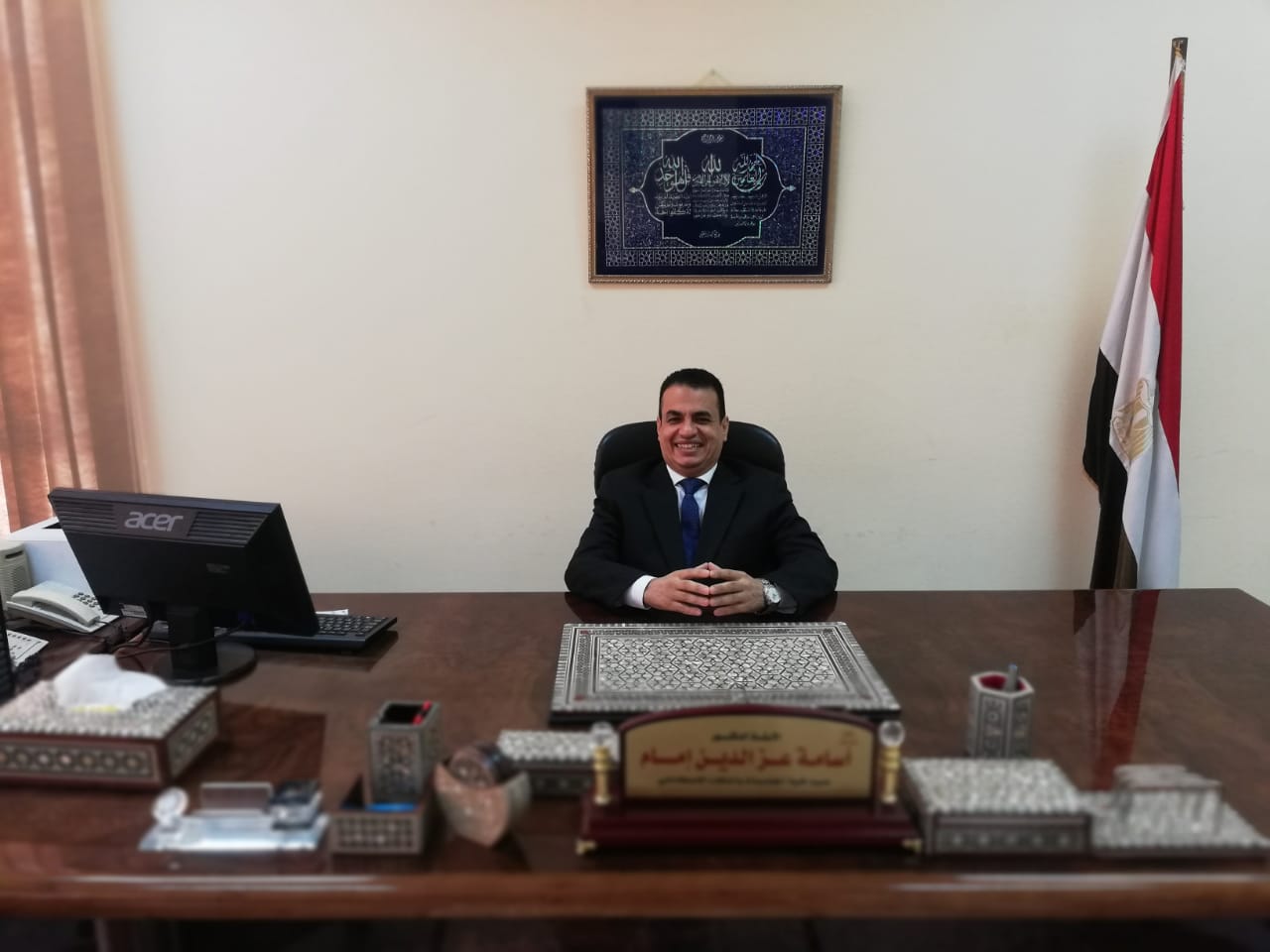 الدكتور أسامة إمام عميد كلية الحاسبات والذكاء الاصطناعى بجامعة حلوان