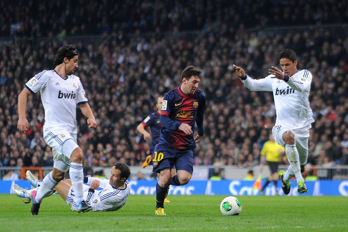 ميسي ضد ريال مدريد في 2013