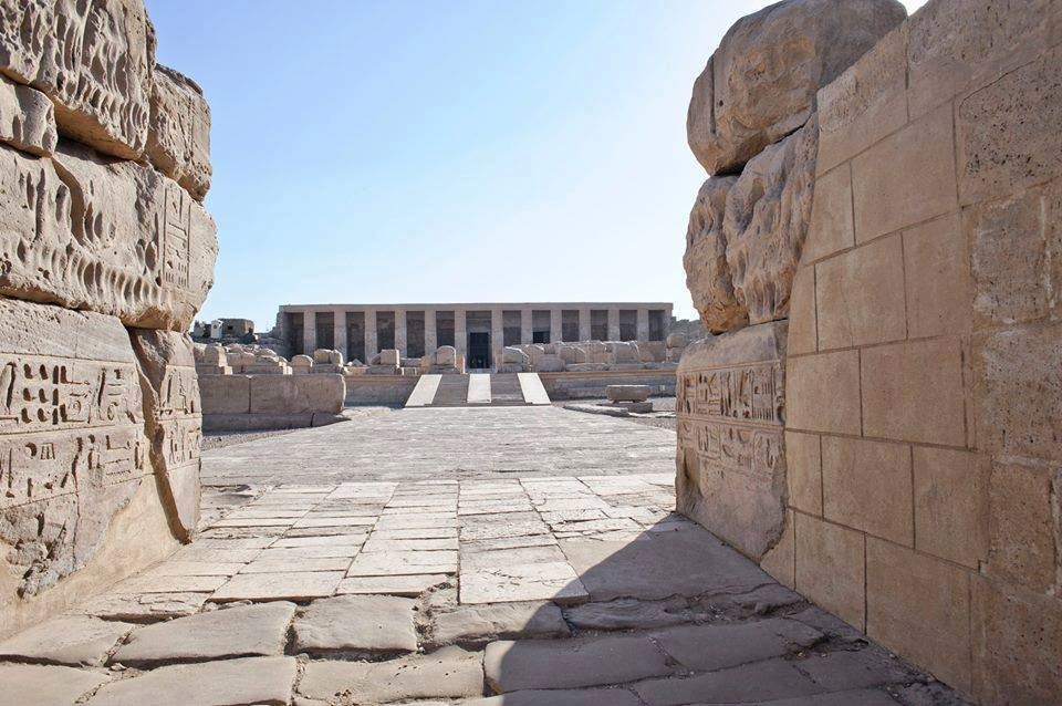 معبد سيتى الأول بأبيدوس