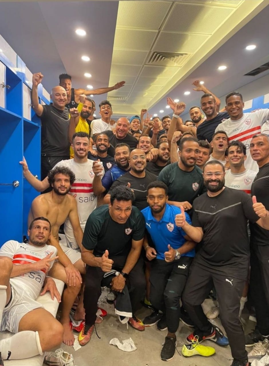 احتفال لاعبى الزمالك احتفال لاعبى الزمالك