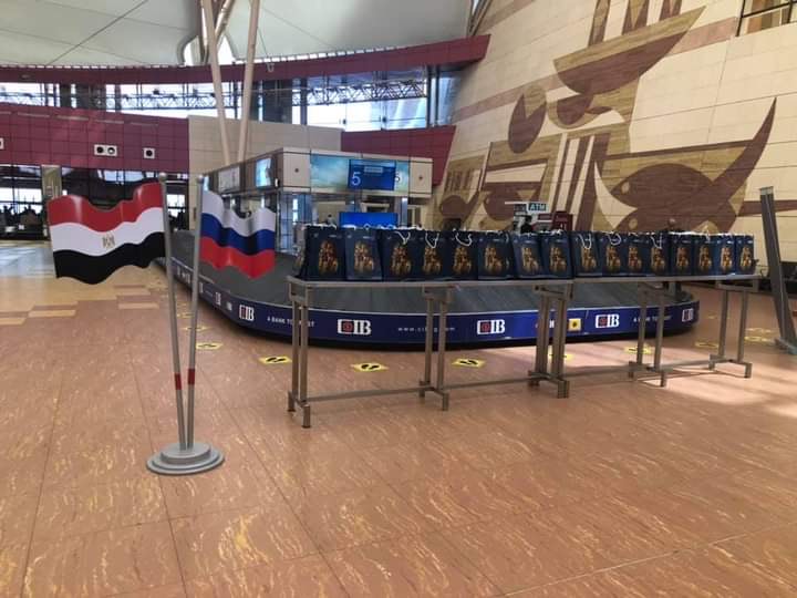 مطار شرم الشيخ يستعد لاستقبال أولي الرحلات الروسية (2)