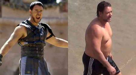 Russell Crowe overweight