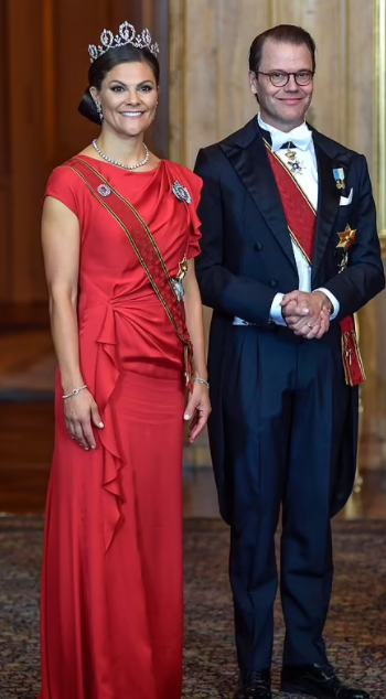 الأميرة فيكتوريا وزوجها الأمير دانيال