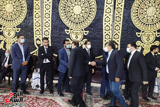 وزراء وشخصيات عامة فى عزاء محمود العربى (3)