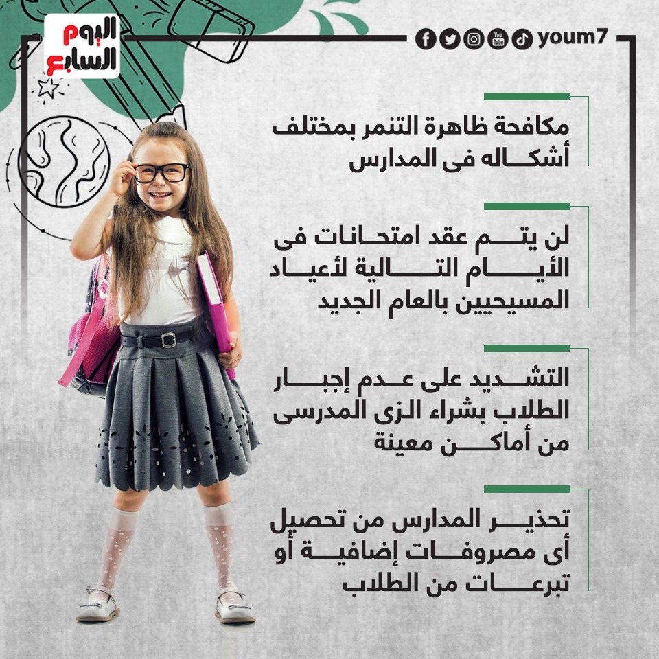 خطة استقبال العام الدراسى الجديد