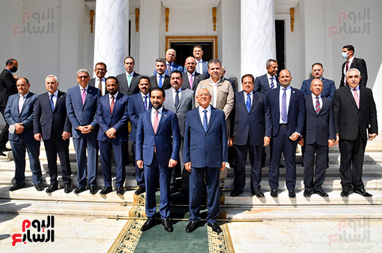المستشار حنفى جبالى يلتقى رئيس مجلس النواب العراقى (14)