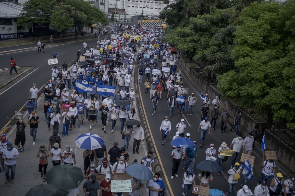 مظاهرات السلفادور