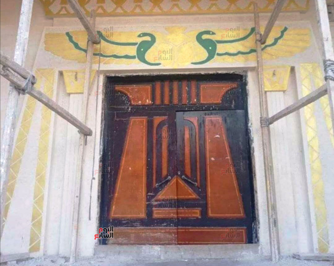 مسجد-حديث-على-الطراز-الفرعونى