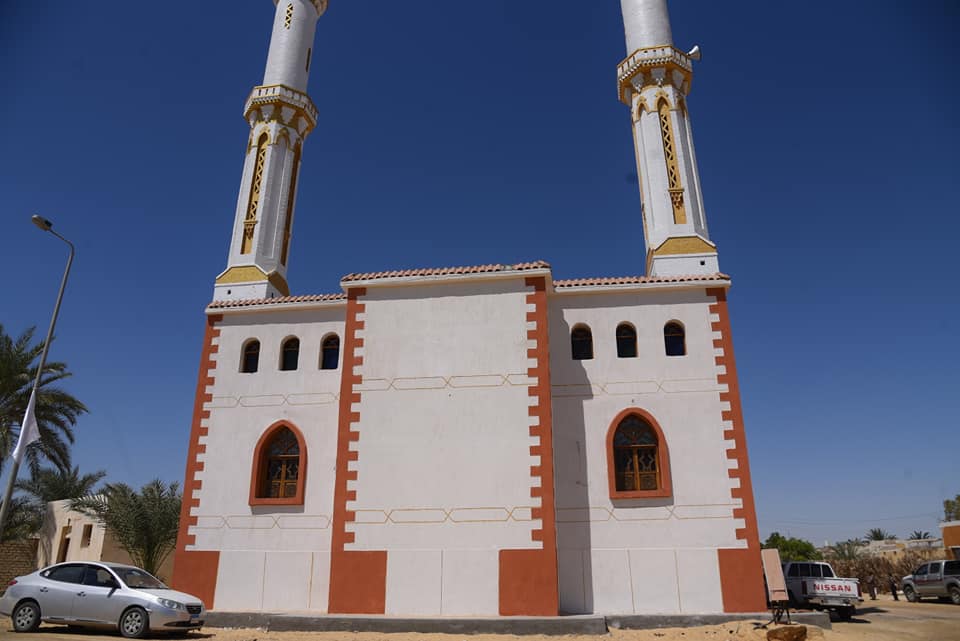 افتتاح مسجد  في واحة سيوة