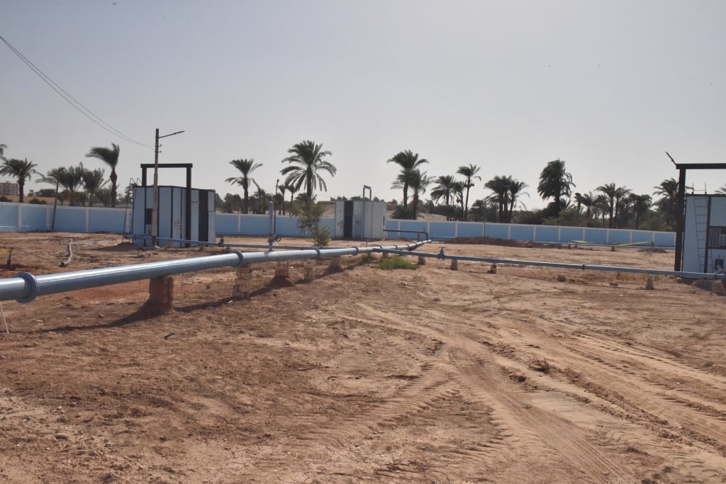 تفقد مشروع دق 2 بئر مياه بمحطة الحبايشة بساحل سليم (4)