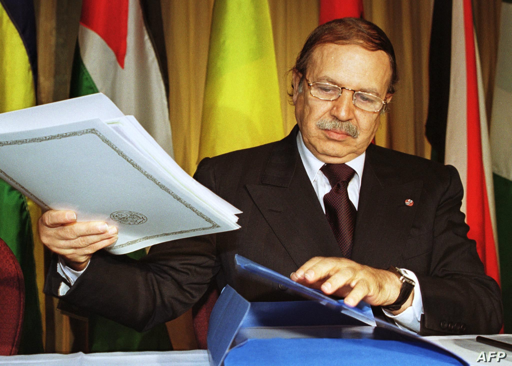 الرئيس الجزائري السابق عبد العزيز بوتفليقة (7)
