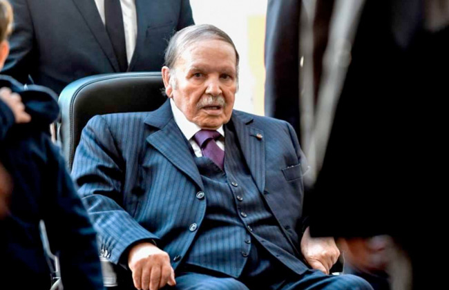 الرئيس الجزائرى السابق