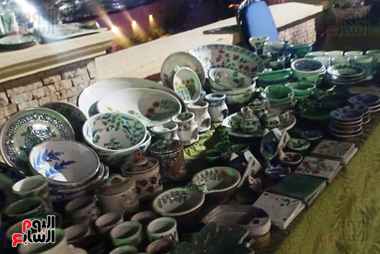شاهد إنتاج ذوى الهمم بمعرض المنتجات اليدوية المقام فى الإسكندرية (5)