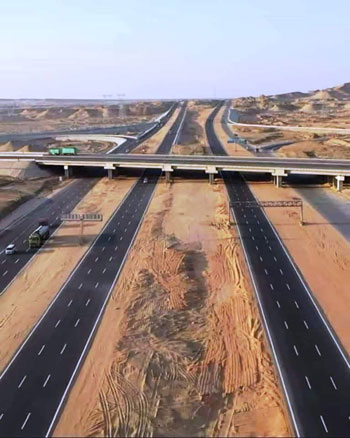 الطريق-الصحراوى-الغربي-ببنى-سويف-بعد-التطوير