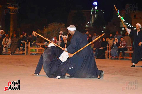 جانب-من-مهرجان-التحطيب-بميدان-أبو-الحجاج